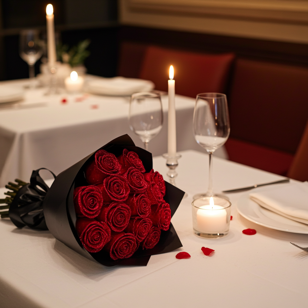 Bouquet de Roses Éternelles